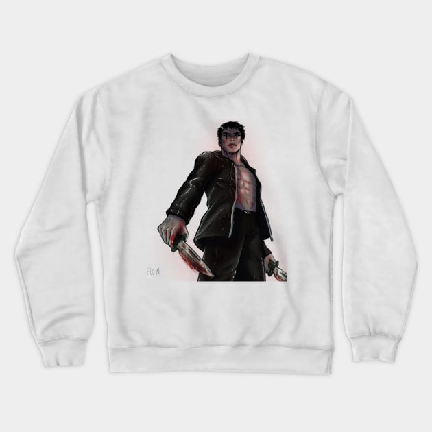 Kai Crewneck Sweatshirt by flowoffantasy